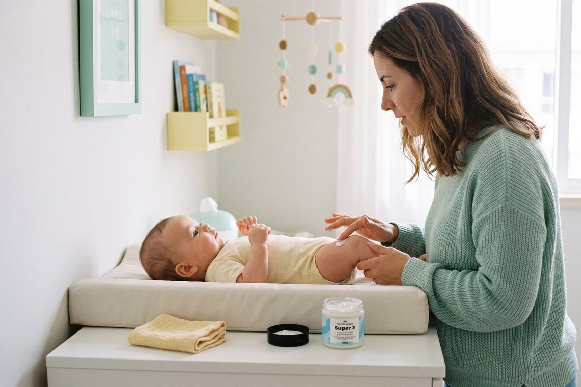 Dermatite atópica no bebê: como cuidar da pele no dia a dia