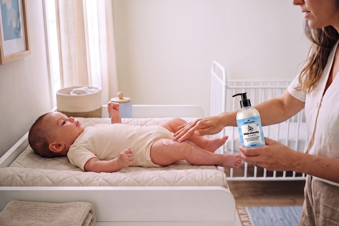 Óleo ou creme hidratante para bebê: qual escolher